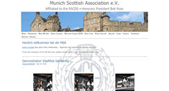 Desktop Screenshot of munichscottish.de