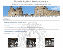 Tablet Screenshot of munichscottish.de